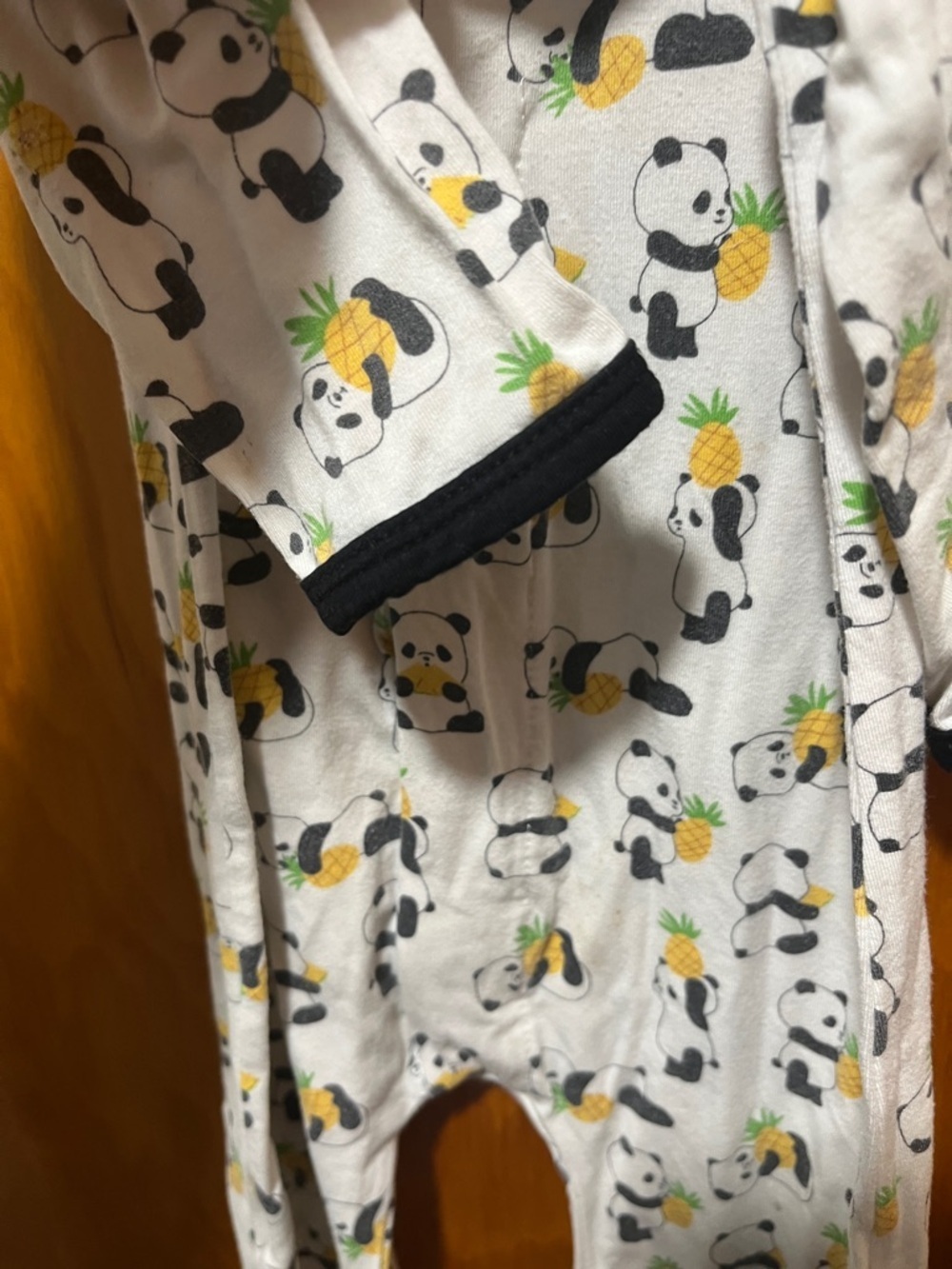 Magnetic Me Panda with Pineapple Print BodySuit - Picture 5 of 7
